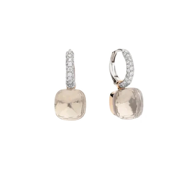 Boucles d’oreille Pomellato Nudo Classic - POB4010_O6WHR_DB0TB
