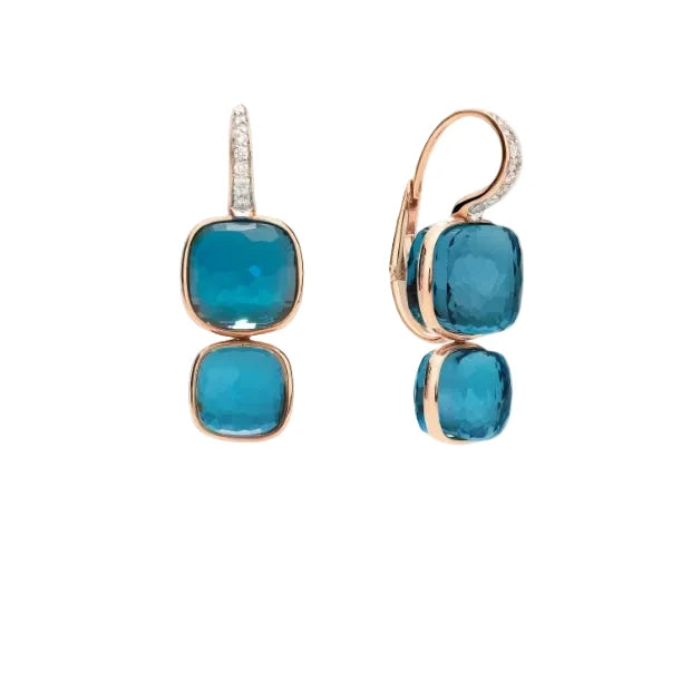 Pendants d'oreilles Pomellato Nudo - POC2025_O7WHR_DB0TL