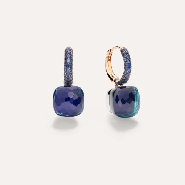 Boucles d’oreille Nudo Classic - POC3000_O6BKR_ZALTL