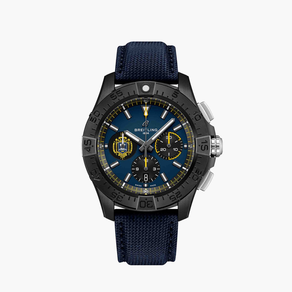 AVENGER B01 CHRONOGRAPH 44 NIGHT MISSION US NAVAL ACADEMY - SB01474A1C1X1