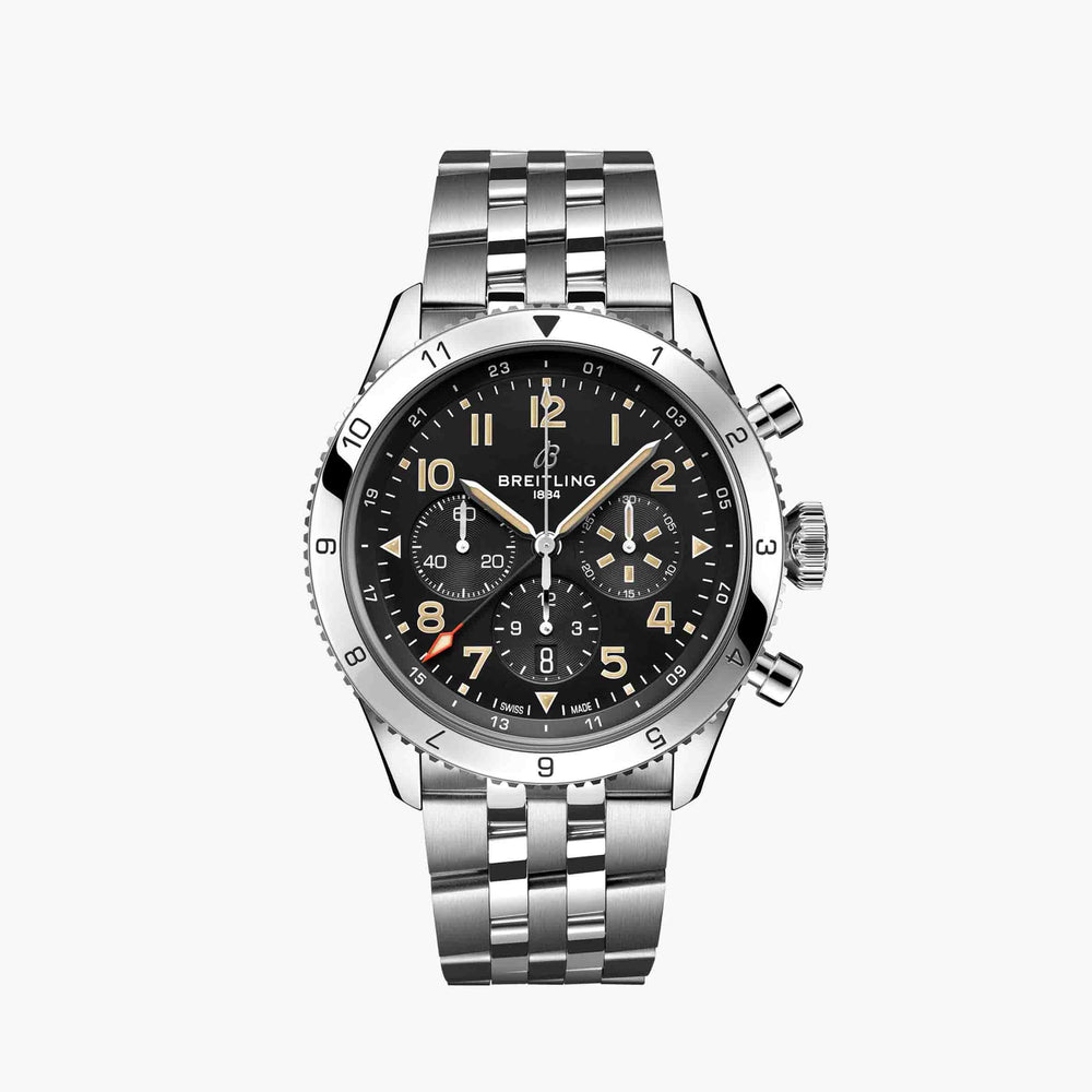 SUPER AVI B04 CHRONOGRAPH GMT 46 P-51 MUSTANG - AB04453A1B1A1
