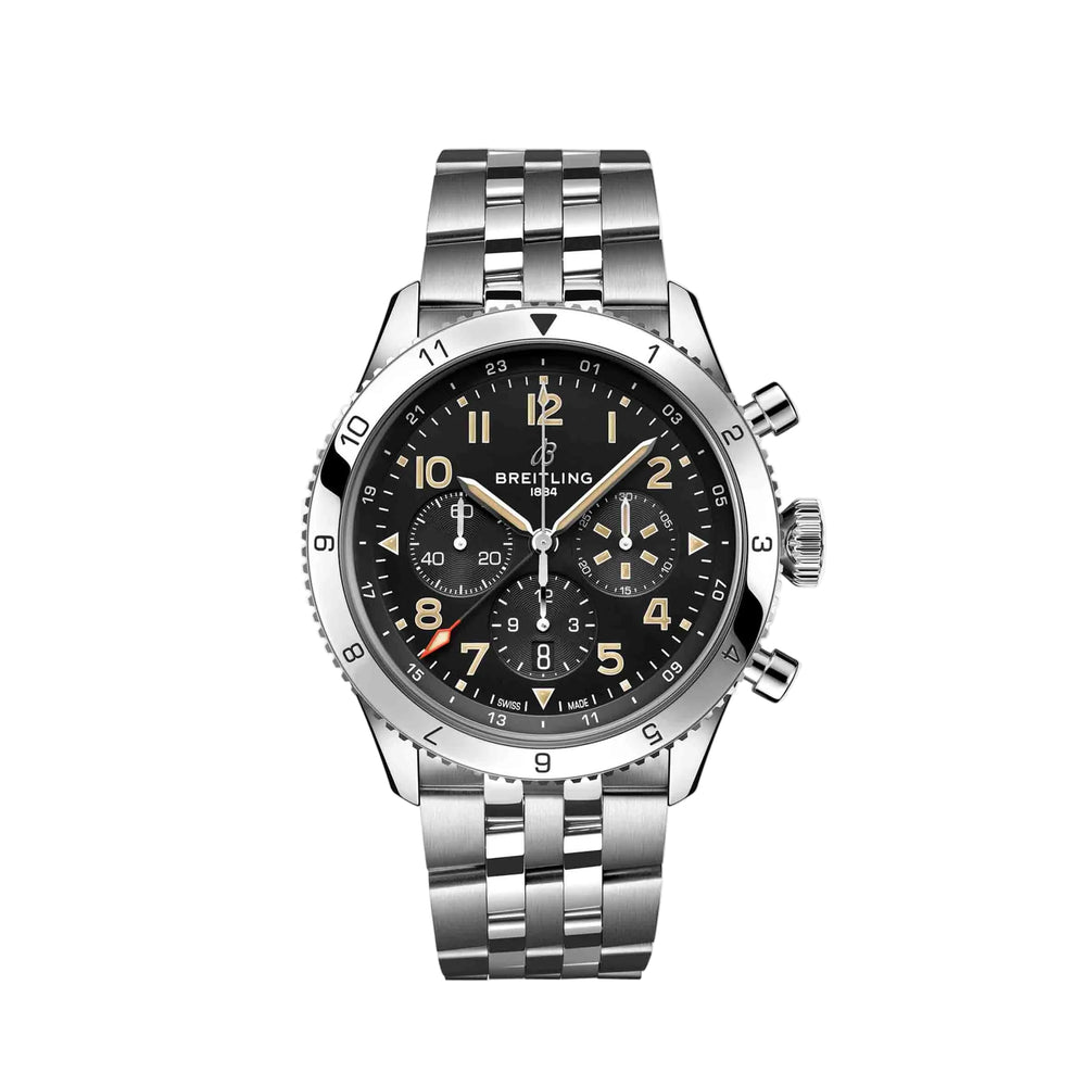 SUPER AVI B04 CHRONOGRAPH GMT 46 P-51 MUSTANG - AB04453A1B1A1