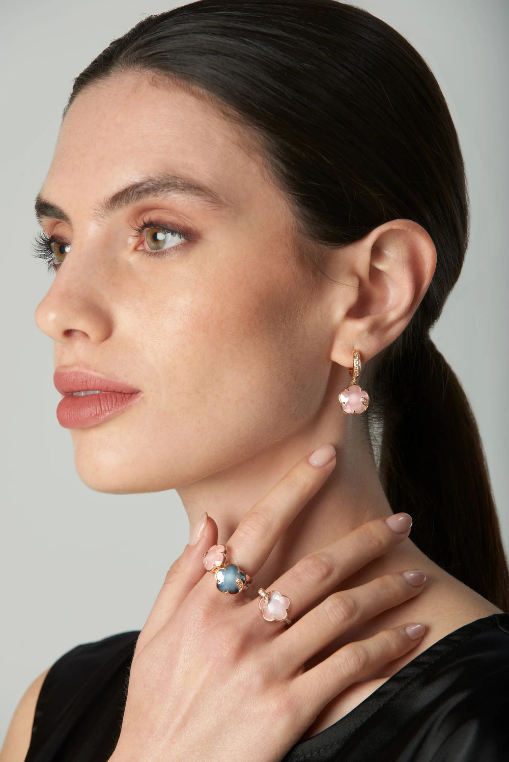 BOUCLES D'OREILLES PETIT JOLI LUNAIRE - 16595R