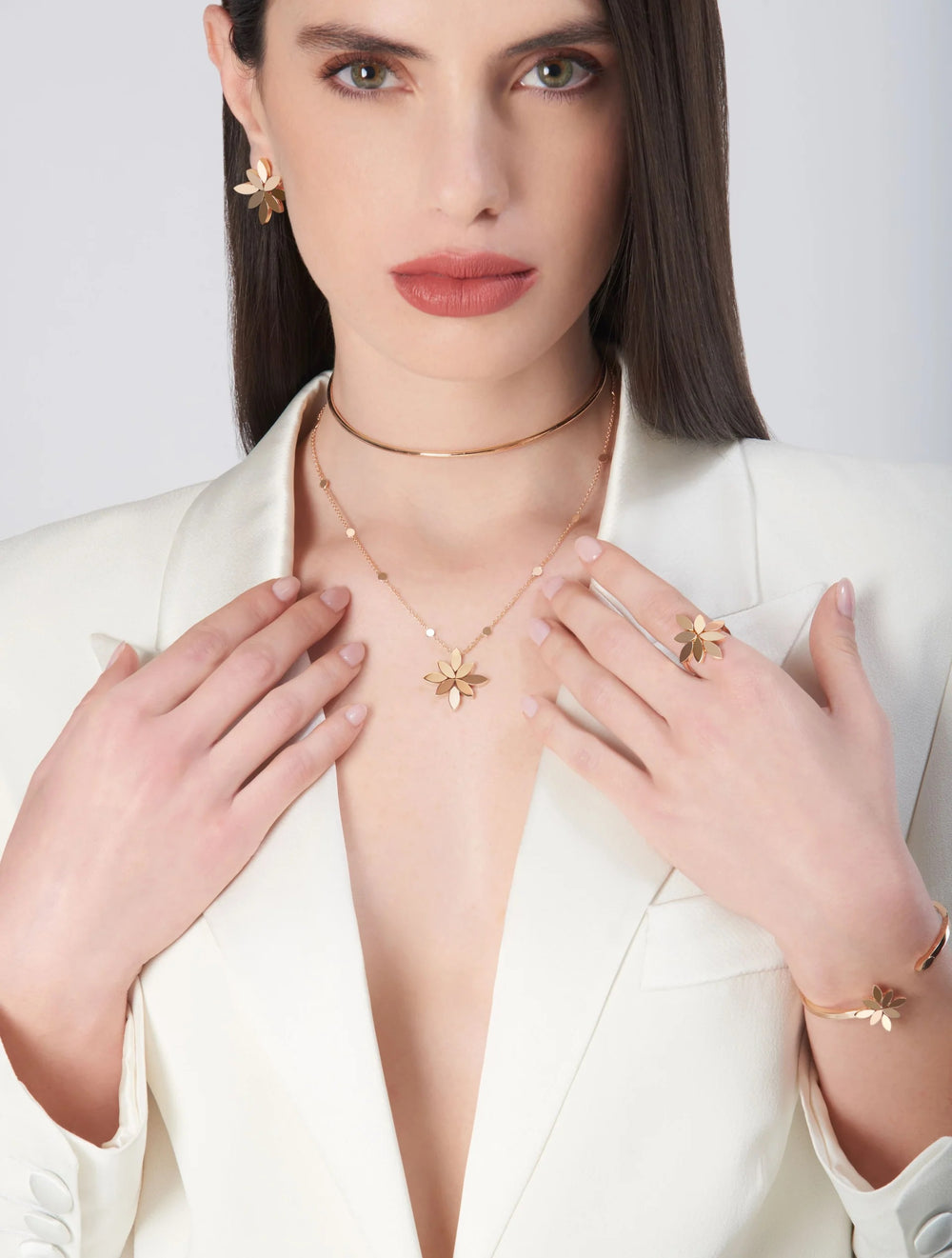 GHIRLANDA LUCE DI LOTO NECKLACE - 16700R