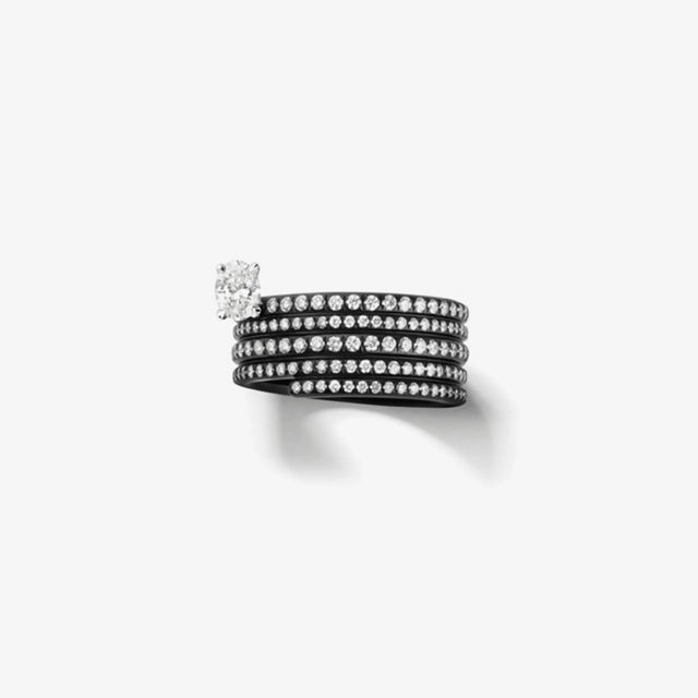 Bague Blast en or noir - RBL3ABWG03BC0