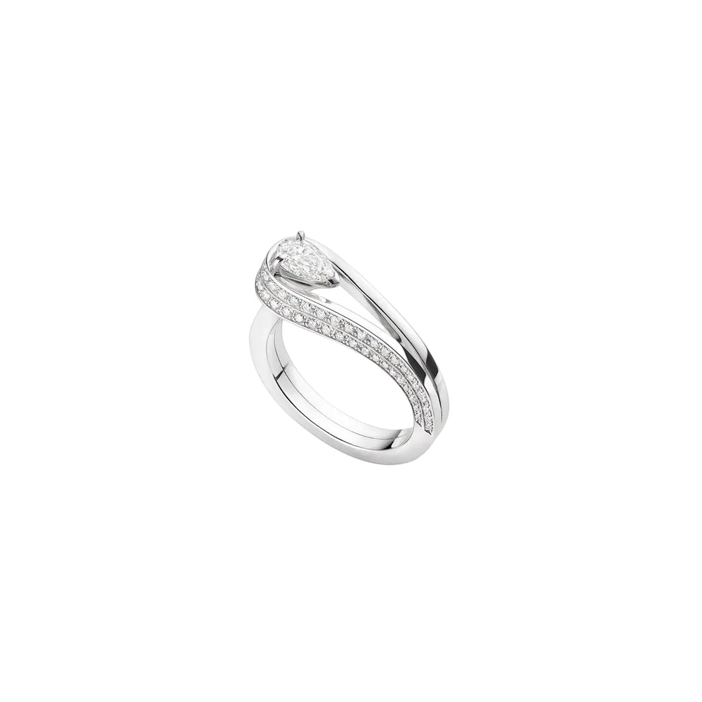 Bague Repossi Serti Inversé en or blanc - RCR3AFWG04000