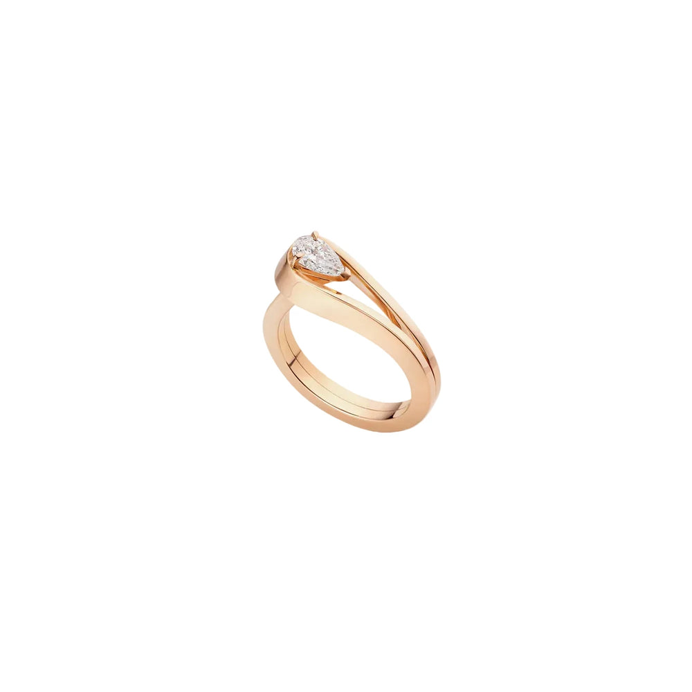 Bague Repossi Serti Inversé en or rose - RCR1AAPG04000
