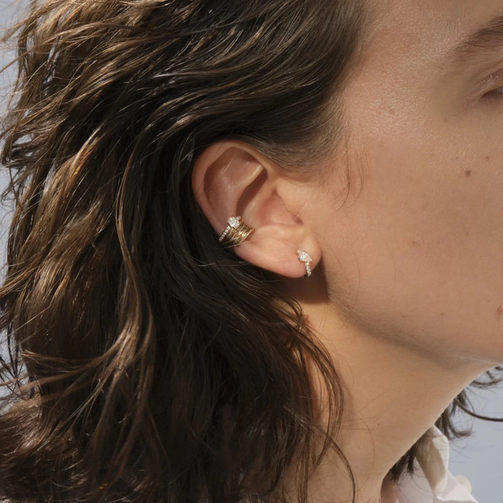 Boucle d'oreille Blast en or rose - EBL3AAPG0000R