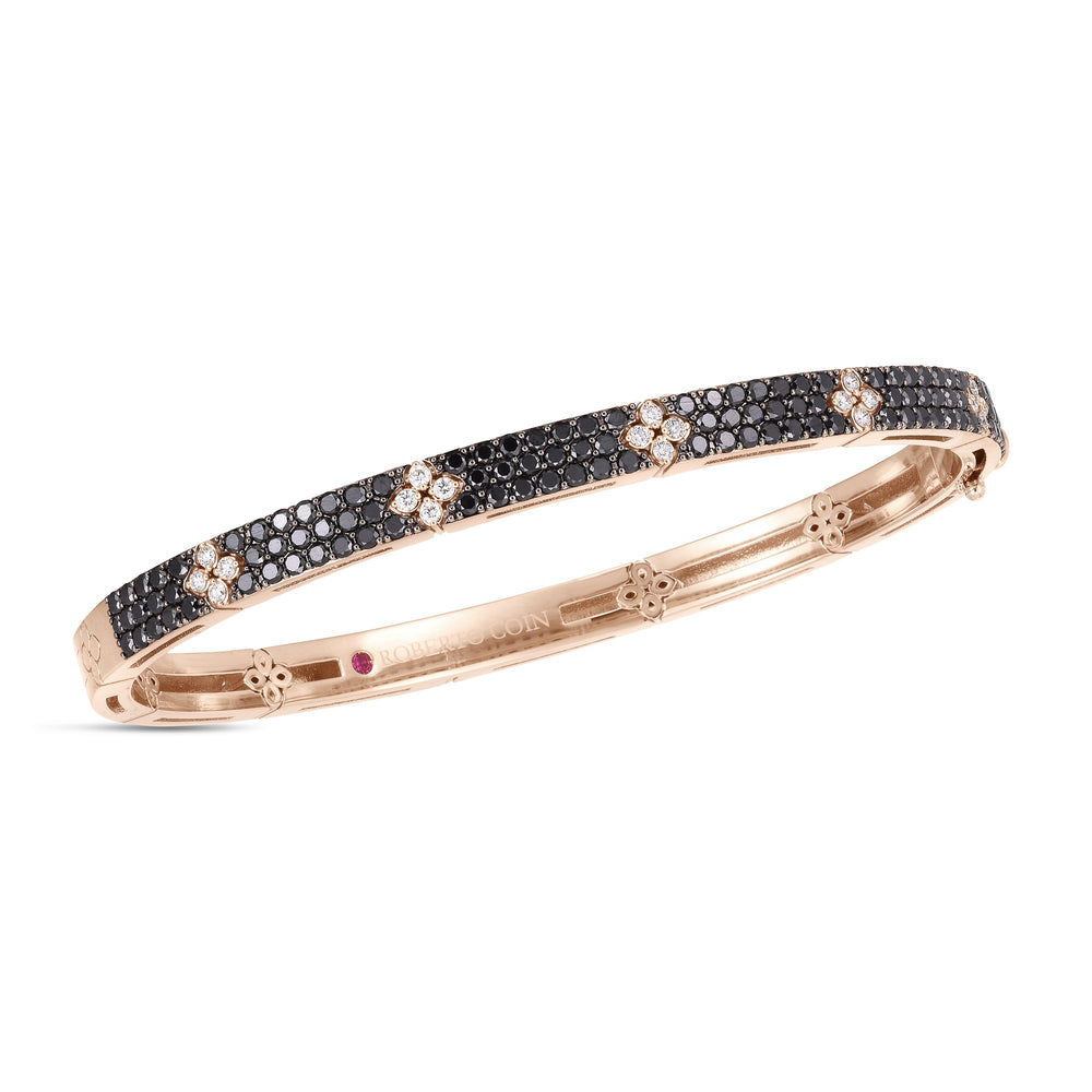 BRACELET LOVE IN VERONA AVEC DIAMANTS NOIRS ET BLANCS - ADR888BA2122_RB