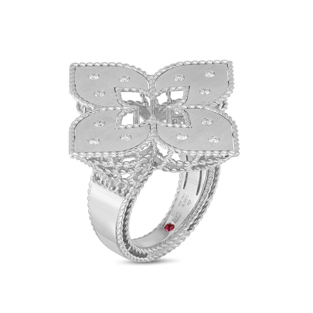 BAGUE PRINCESSE VÉNITIENNE AVEC DIAMANTS - ADR777RI1247_W