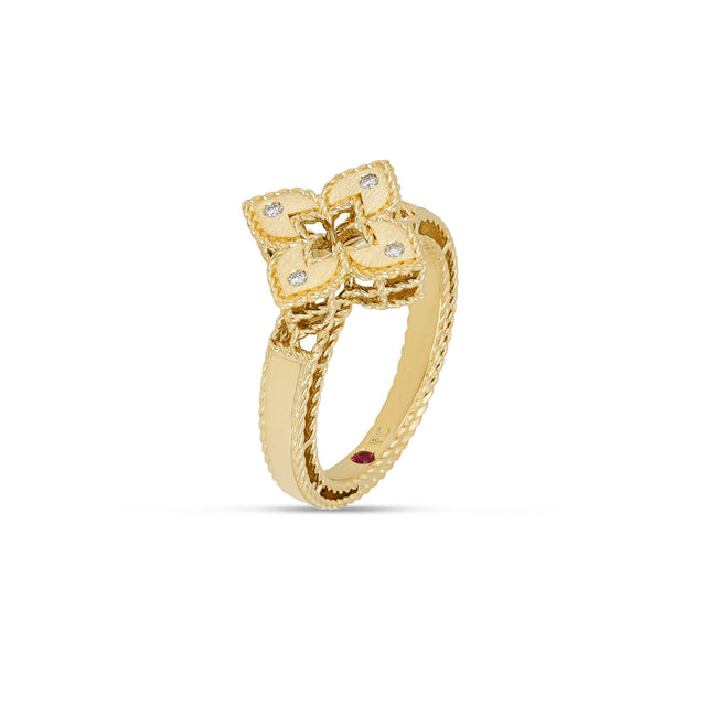 BAGUE PRINCESSE VÉNITIENNE AVEC DIAMANTS - ADR777RI2952_Y