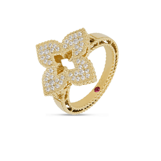 BAGUE PRINCESSE VÉNITIENNE AVEC DIAMANTS - ADR777RI3259_Y