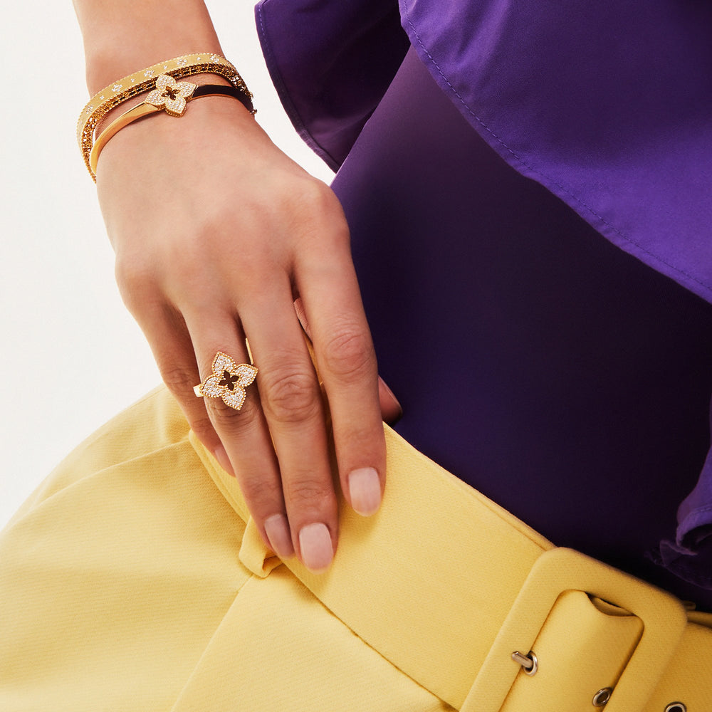 BAGUE PRINCESSE VÉNITIENNE AVEC DIAMANTS - ADR777RI3259_Y