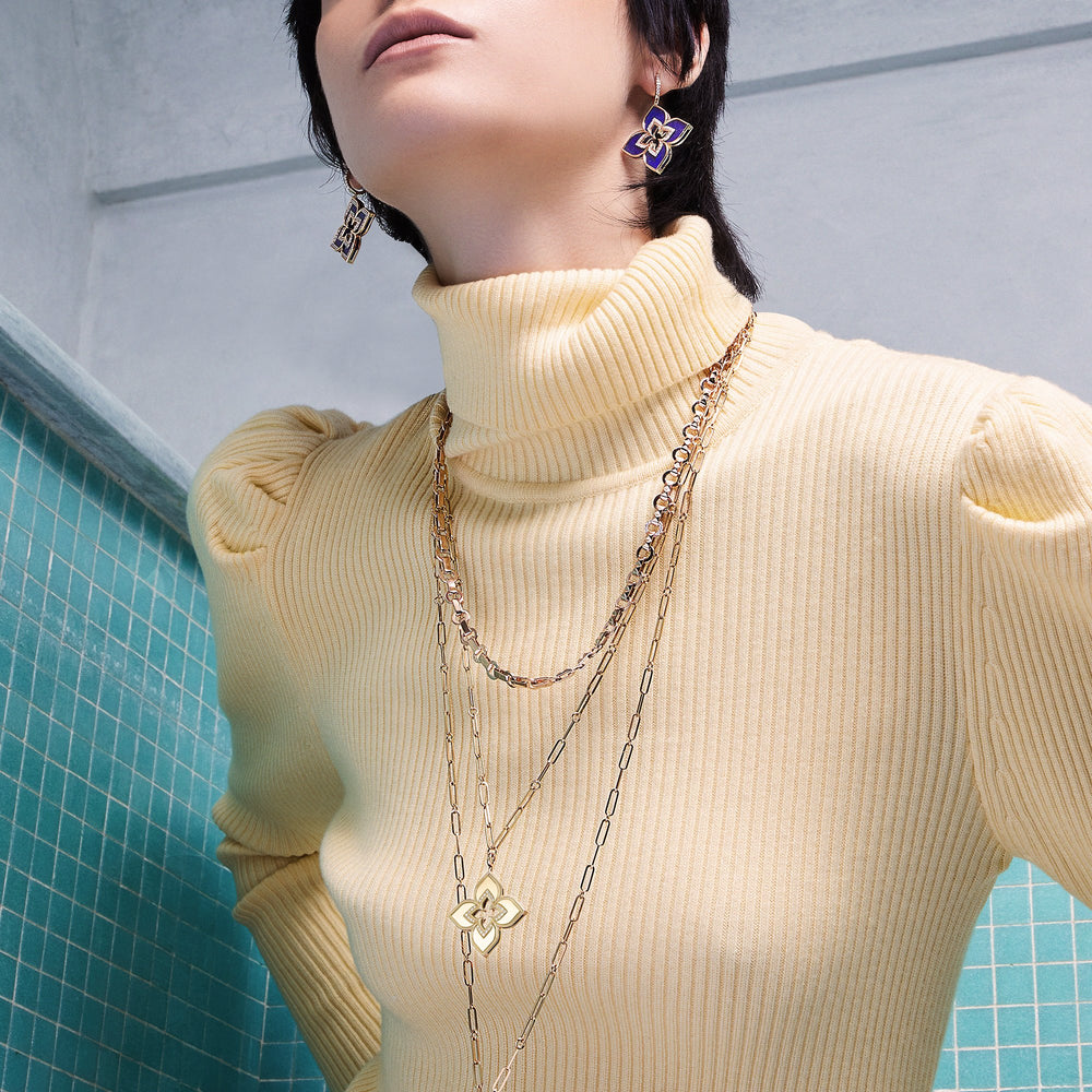 PENDENTIF PRINCESSE VÉNITIENNE AVEC DIAMANTS - ADR777CL3375_Y