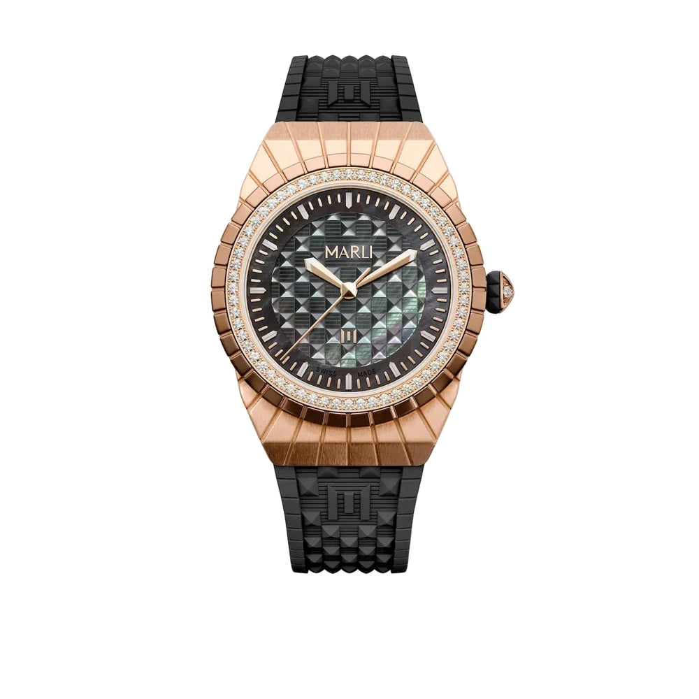 Montre Marli NY CLEO L35 C-35-S-RG-1D-MWH-RB