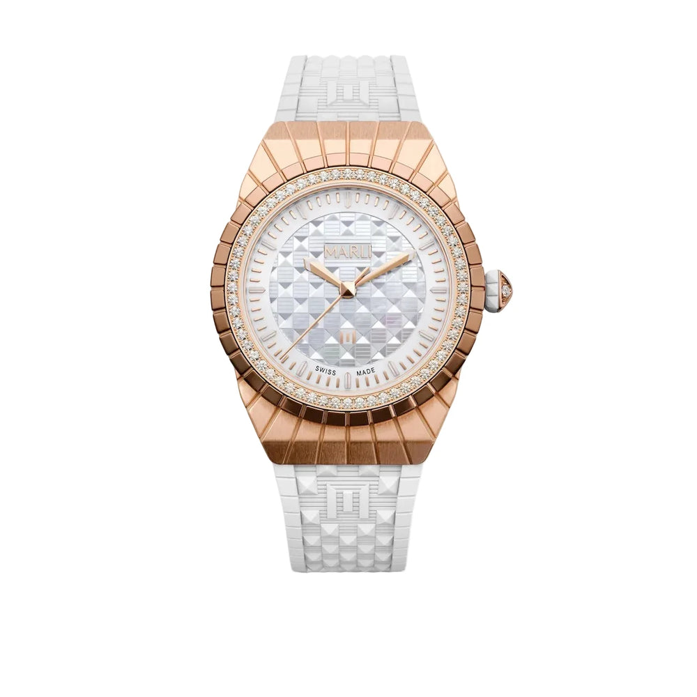 Montre Marli NY CLEO L35 C-35-S-RG-1D-MWH-RB