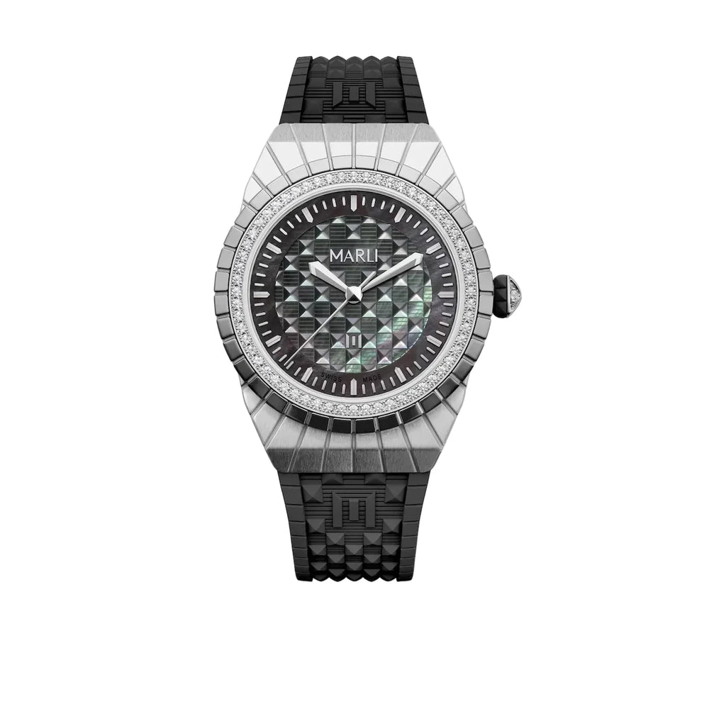 Montre Marli NY CLEO L35 C-35-S-TI-1D-MWH-RB
