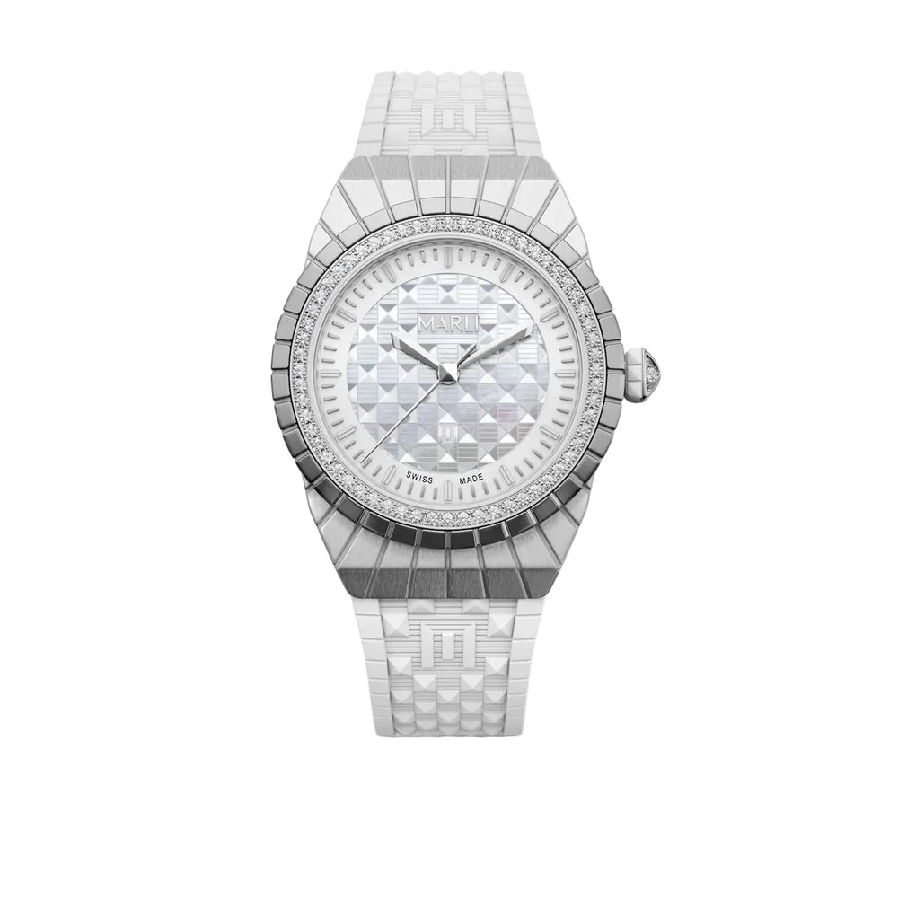 Montre Marli NY CLEO L35 C-35-S-TI-1D-MWH-RB