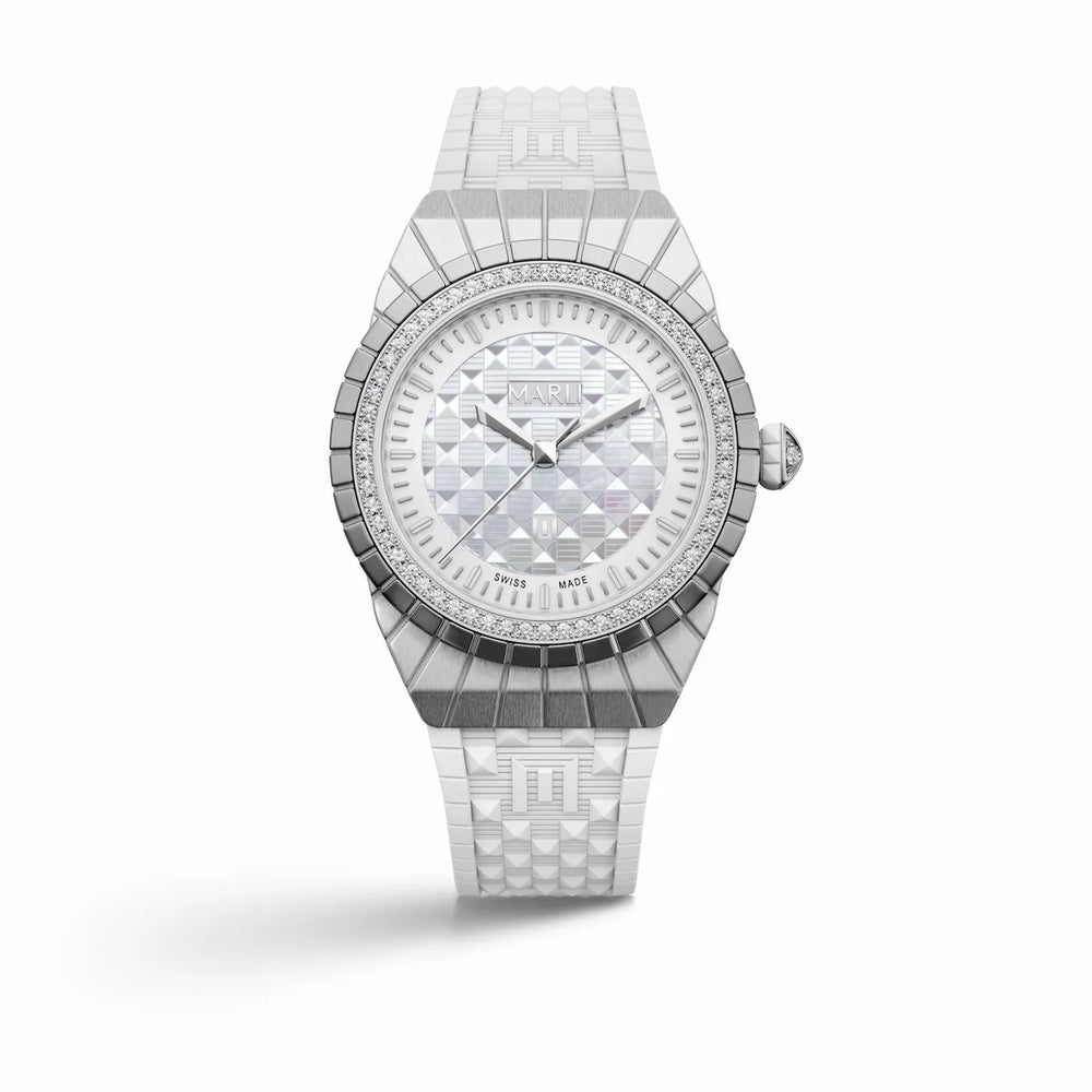 Montre Marli NY CLEO L35 C-35-S-TI-1D-MWH-RB