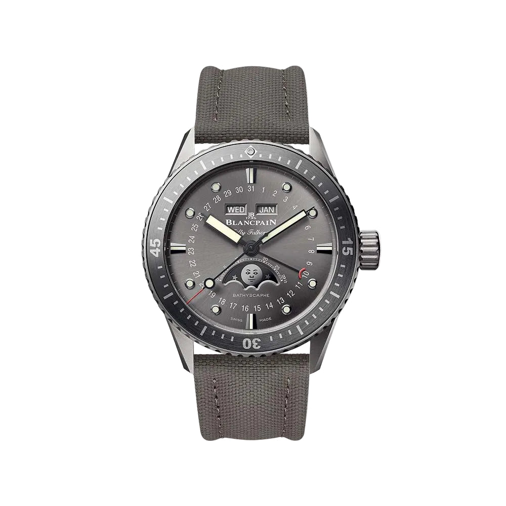 Montre Blancpain Bathyscaphe Quantième Complet Phases de Lune 5054 1210 G52A