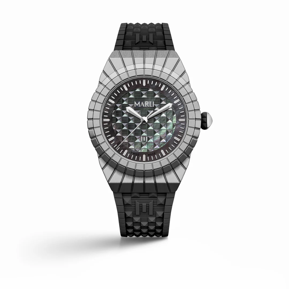 Montre Marli NY CLEO L35 C-35-S-TI-0D-MWH-RB