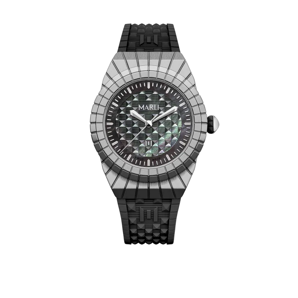 Montre Marli NY CLEO L35 C-35-S-TI-0D-MWH-RB