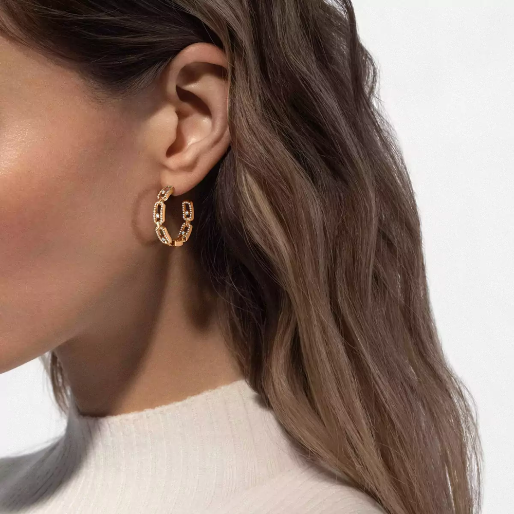 Boucles d'oreilles Messika Move Link 12716-WG