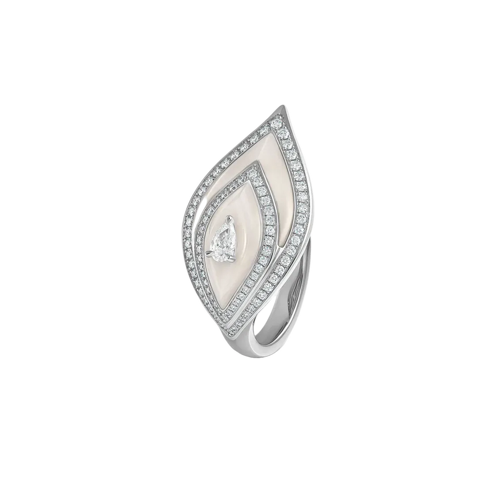 Bague Sartoro Ondes Signature Mother of Pearls ONDES-R9WGWMOP
