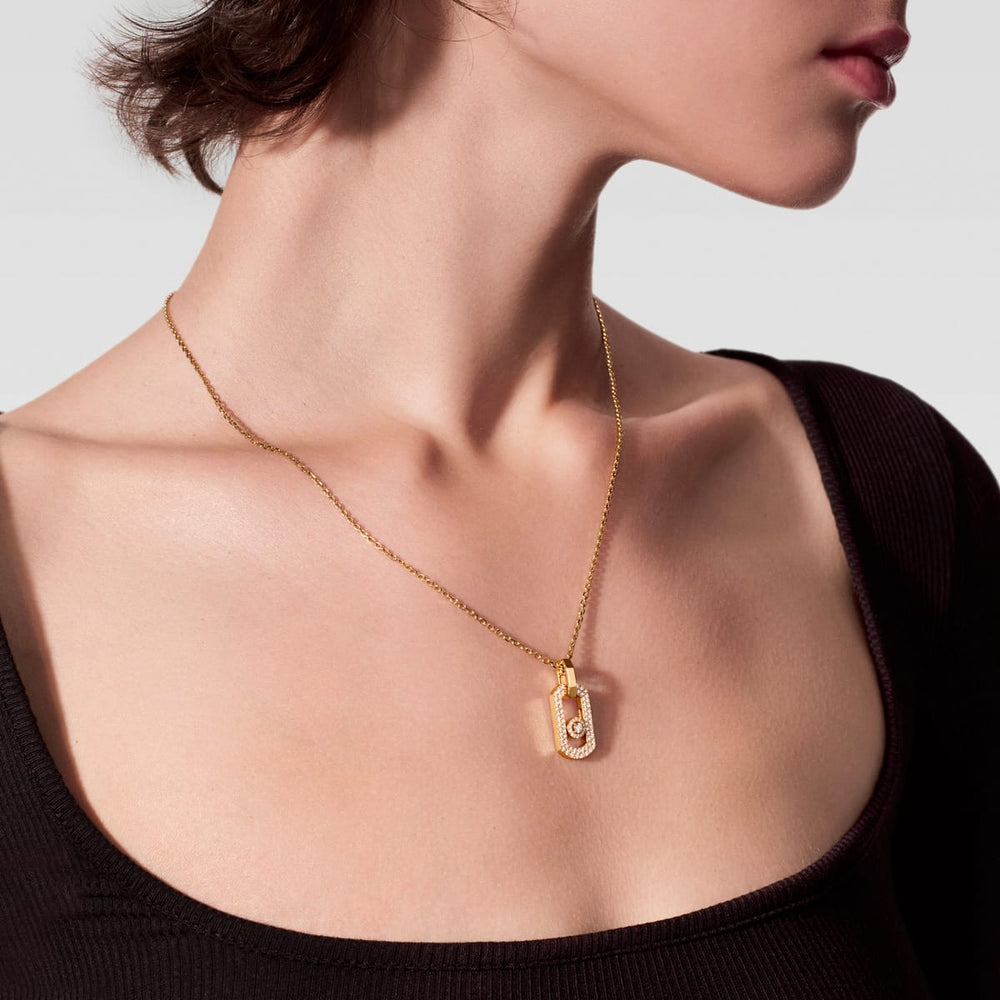 Messika So Move Necklace 12944-YG