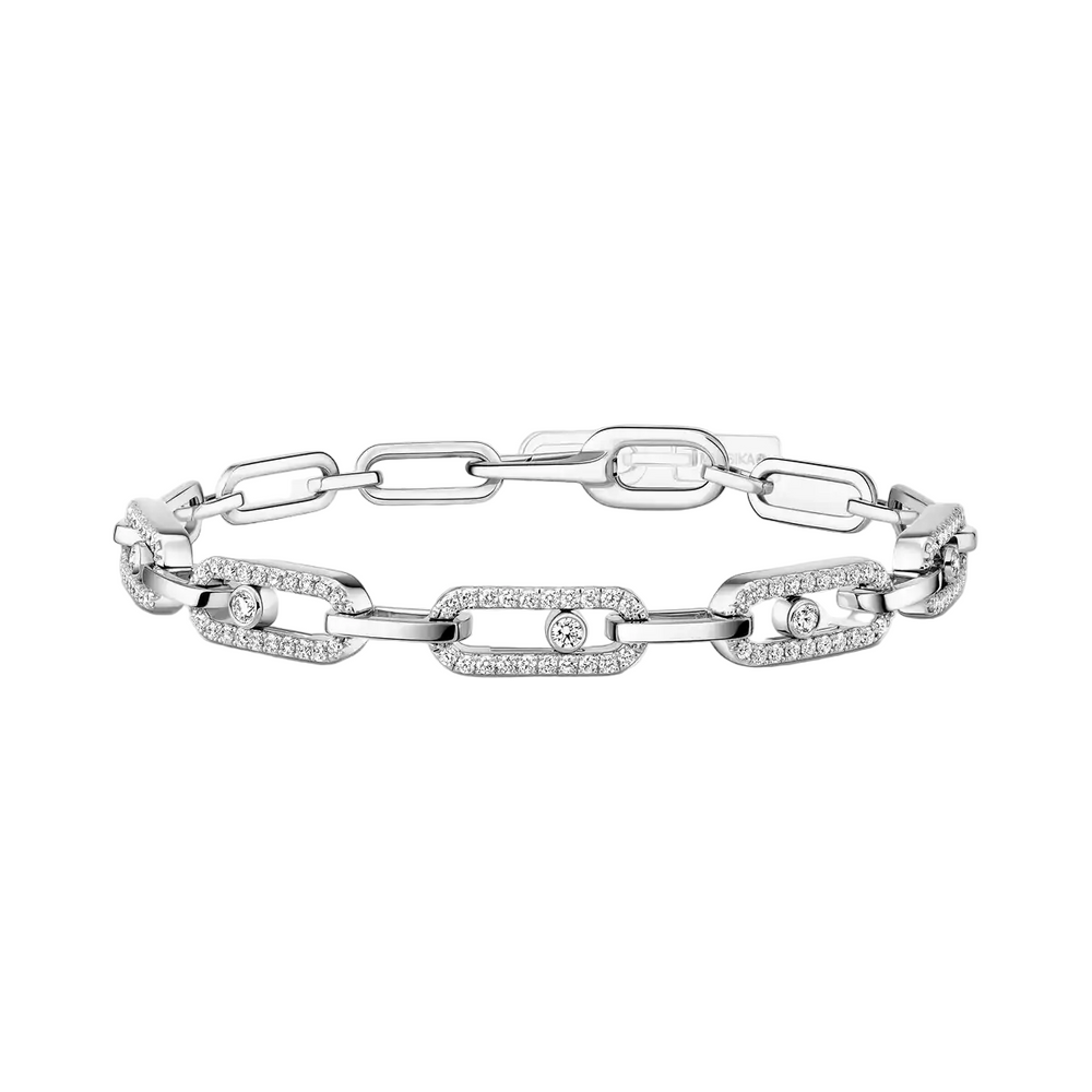 Bracelet Messika Move Link 12187-WG