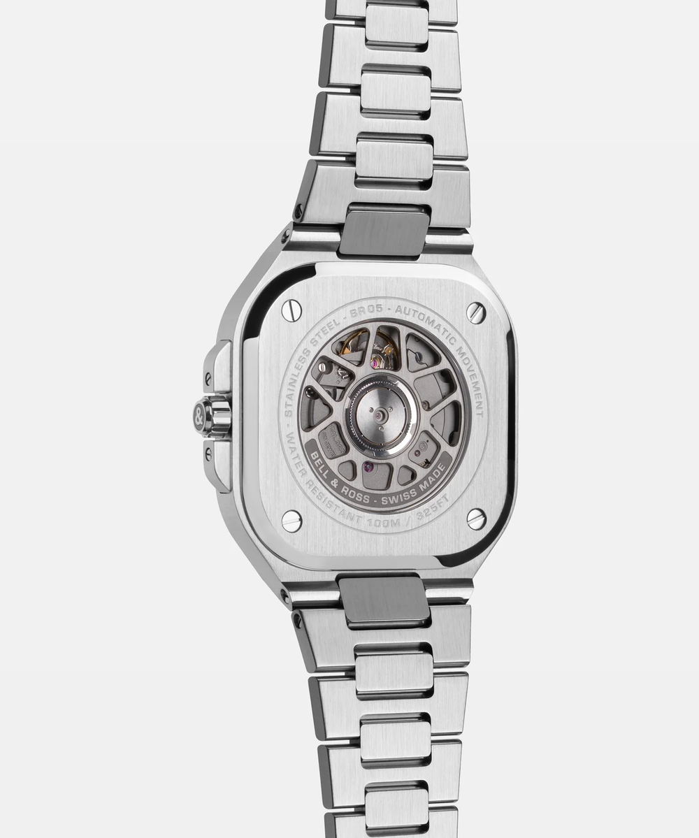 ساعة BR-05 GMT Green Steel BR05G-GN-ST/SST