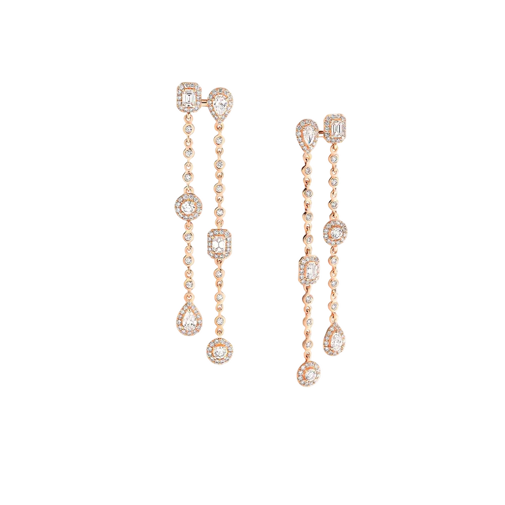 Boucles d'oreilles Sartoro Trilogie Radiance TRIL-E1RG