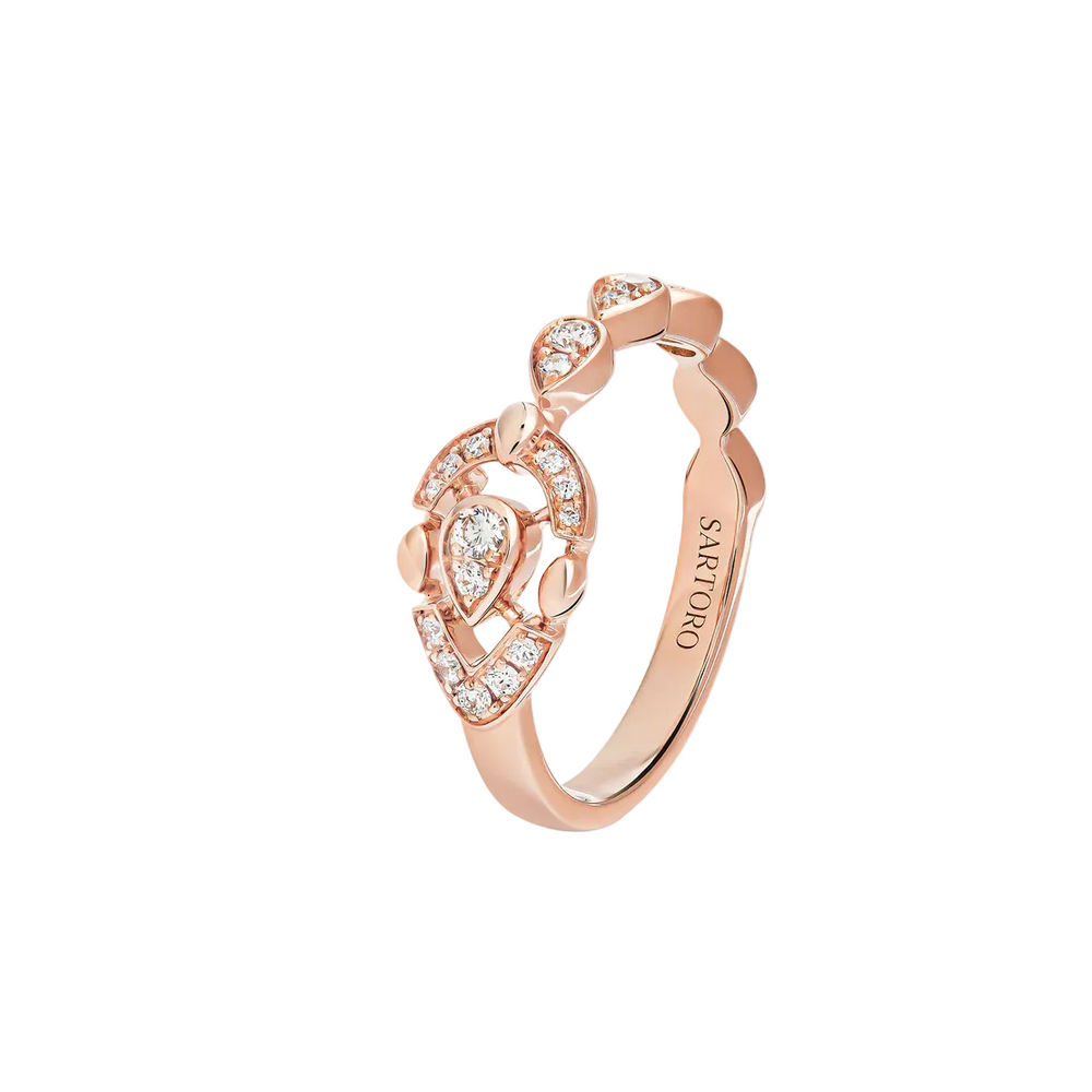 Bague Sartoro Dualité Signature Small DUAL-R3PG