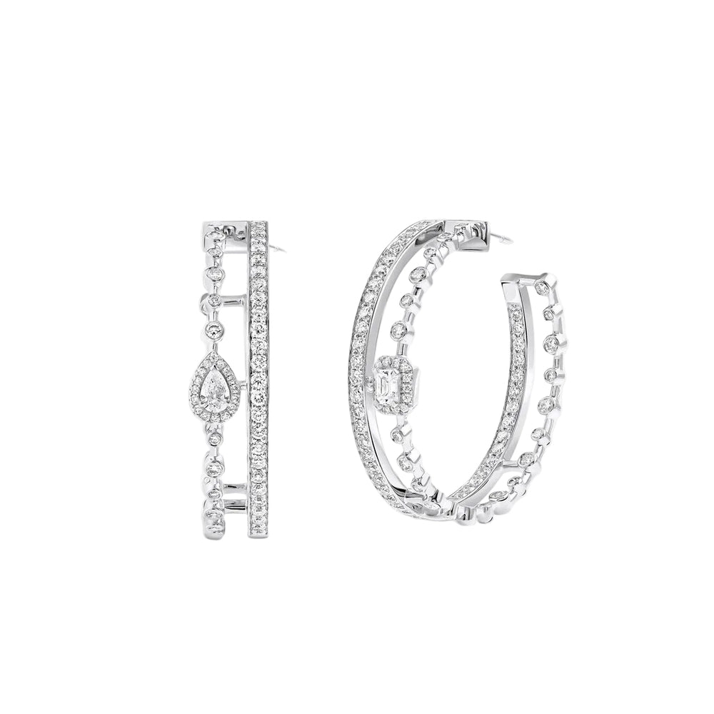 Boucles d'oreilles Sartoro Trilogie Radiance Forever TRIL-E8WG