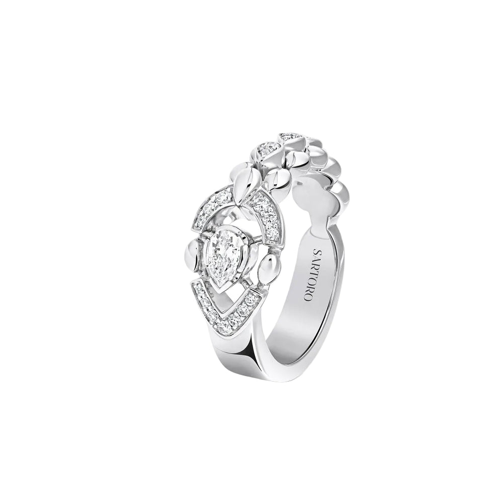 Bague Sartoro Dualité Signature DUAL-R1WG