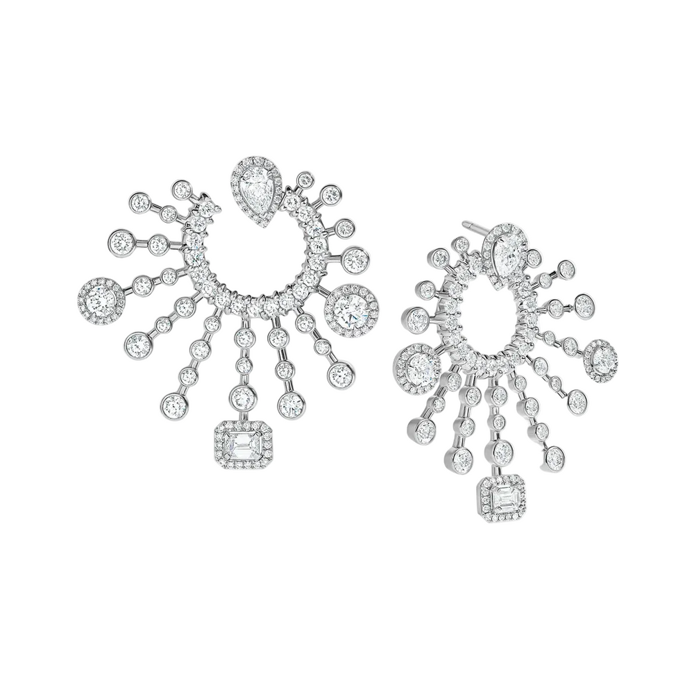 Boucles d'oreilles Sartoro Trilogie Radiance Iconic TRIL-E18WG
