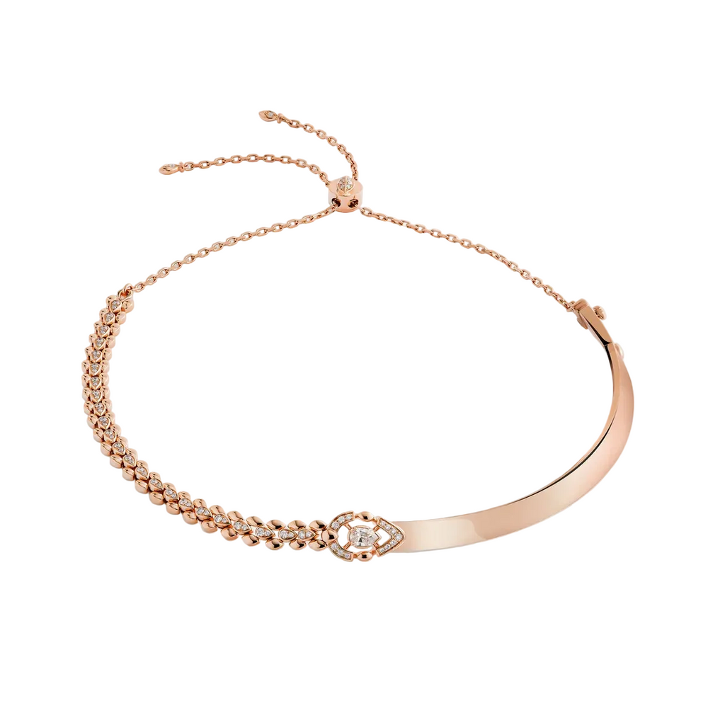 Collier Sartoro Dualité Signature Chocker DUAL-N1PG