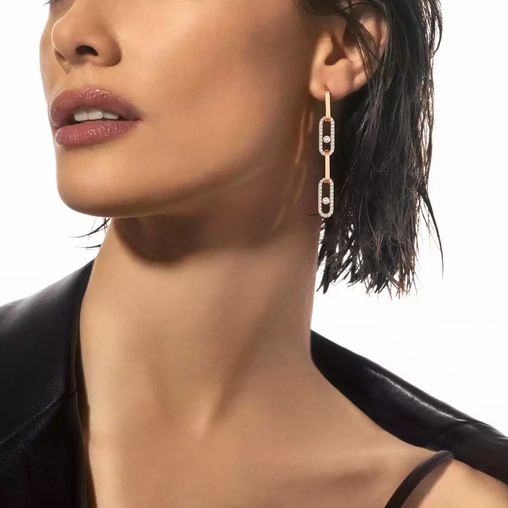 Boucles d'oreilles Messika Move Link 13678-PG