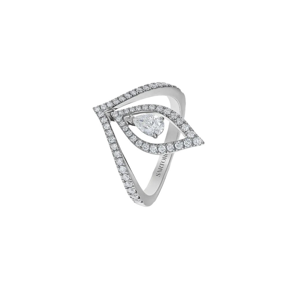 Bague Sartoro Ondes Forever ONDES-R2WG