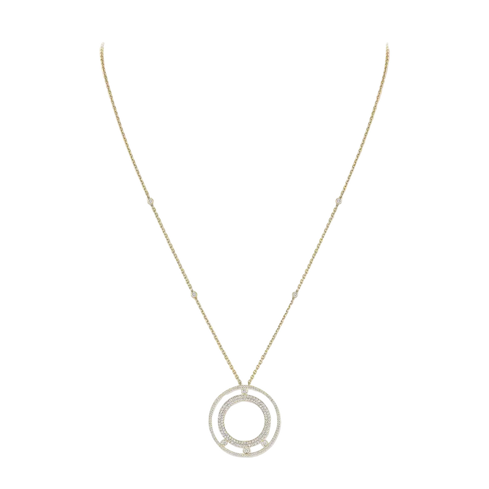 Collier Messika Pavée Move Romane 11317-YG