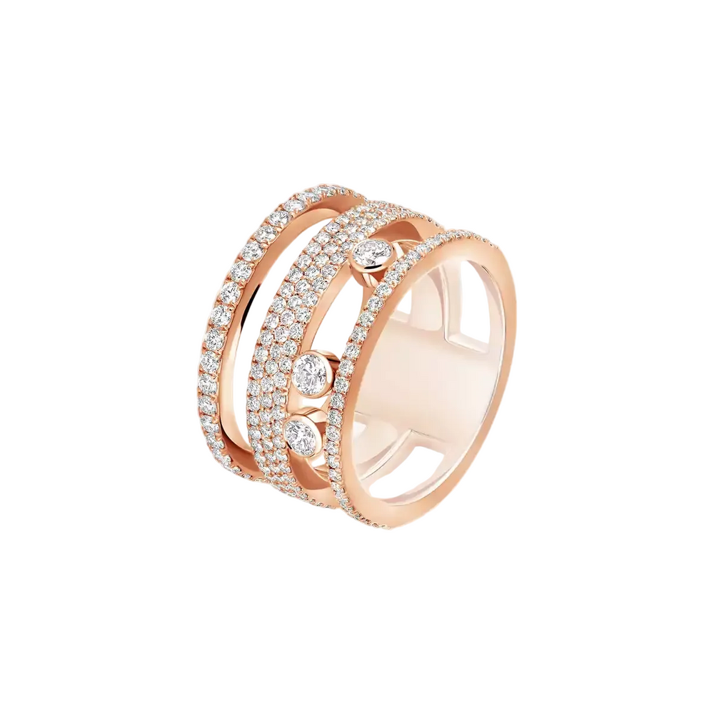 Bague Messika Pavée Move Romane GM 07205-PG