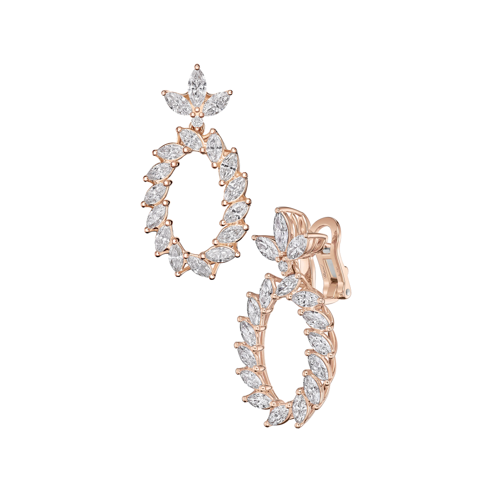 Boucles d'oreilles Chopard l'Heure du Diamant 84A062-5001