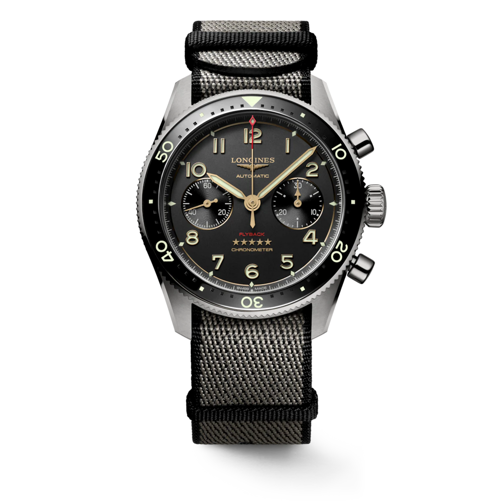 Montre Longines Spirit Flyback Titanium L3.821.1.53.2