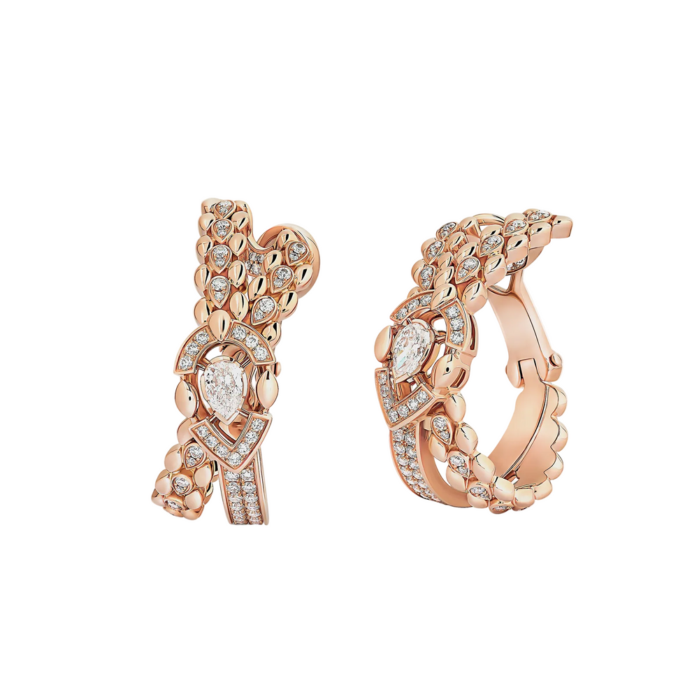 Boucles d'oreilles Sartoro Dualité Cross DUAL-E6PG