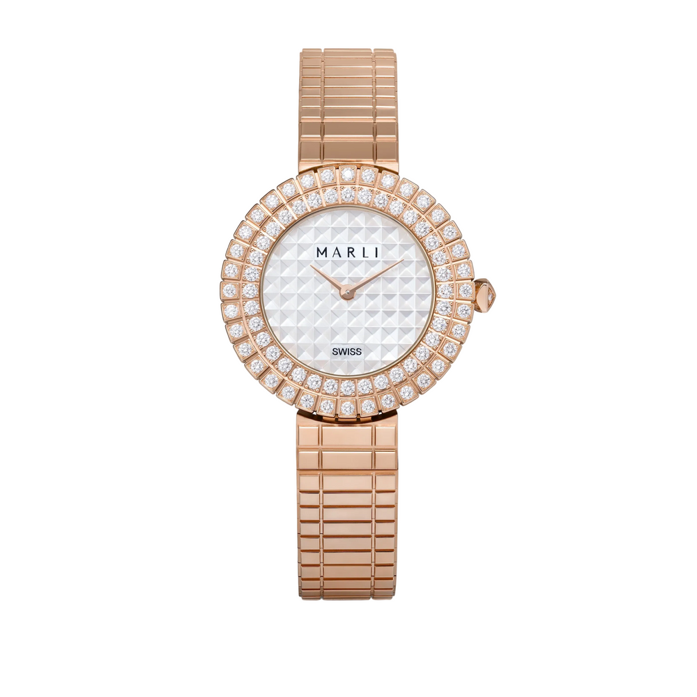 Montre Marli NY LIFE L-30-C-RG-2D-MWH-MT-RG
