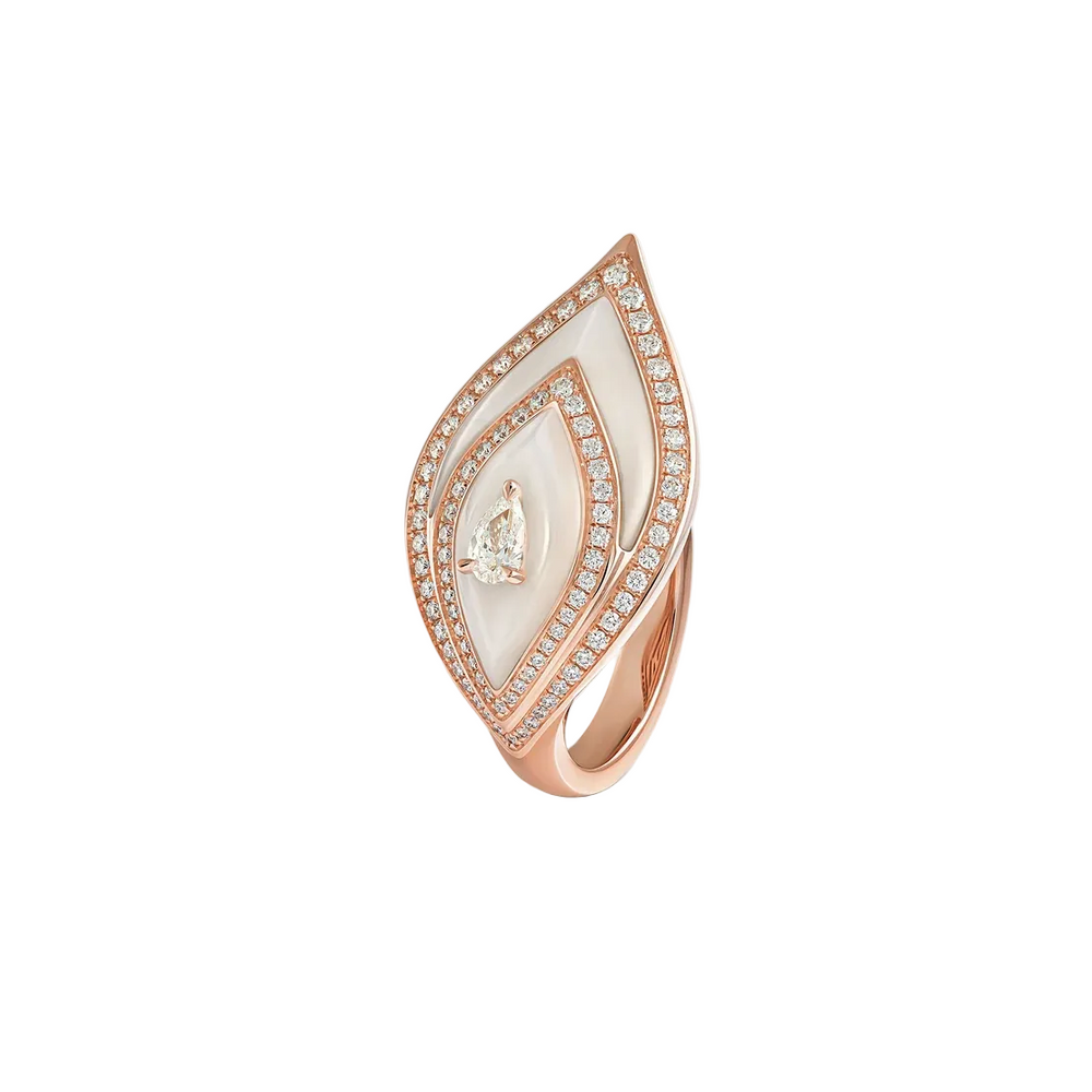 Bague Sartoro Ondes Signature Mother of Pearls ONDES-R9PGWMOP