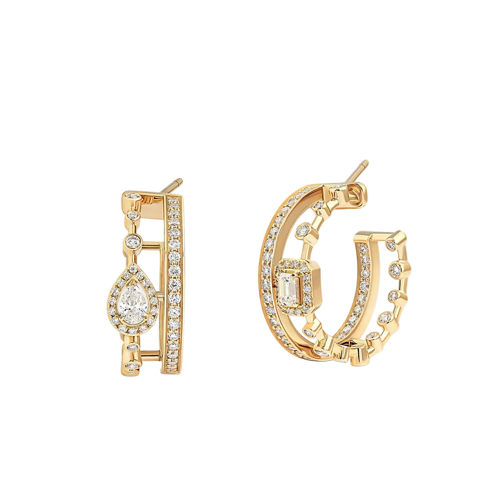 Boucles d'oreilles Sartoro Trilogie Radiance Forever S TRIL-E4YG