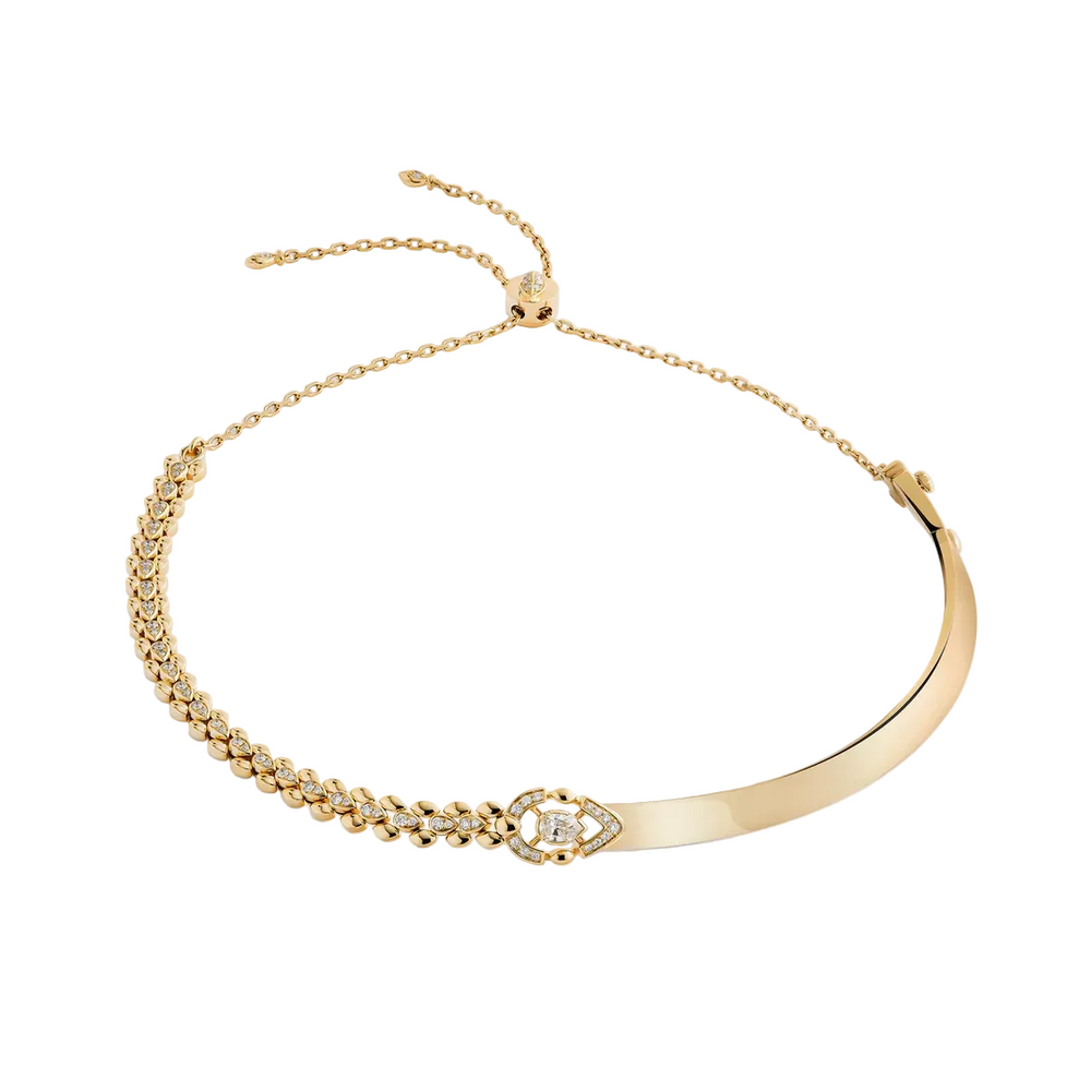 Collier Sartoro Dualité Signature Chocker DUAL-N1YG