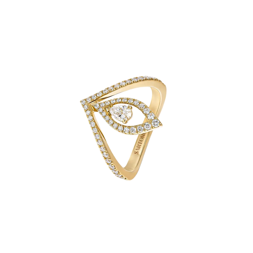 Bague Sartoro Pixie Ondes ONDES-RP1YG