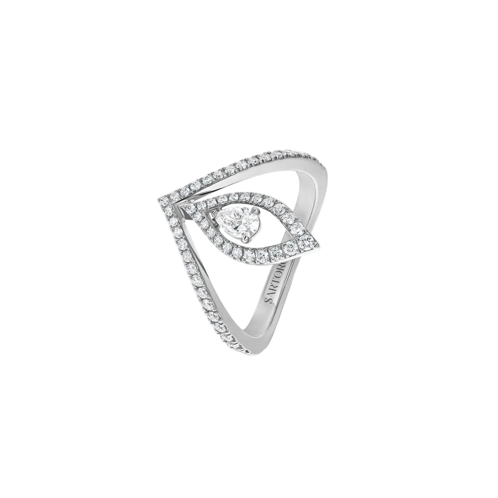 Bague Sartoro Pixie Ondes ONDES-RP1WG